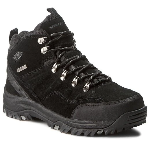 Chaussures De Trekking Skechers Pelmo 64869/BLK Black 3 Chaussures De Trekking Skechers Pelmo 64869/BLK Black