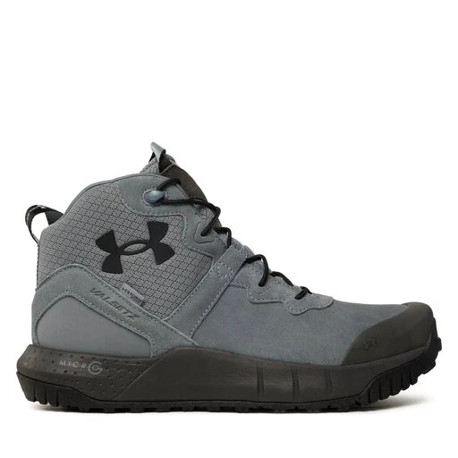 Chaussures De Trekking Under Armour Ua Mg Valsetz Mid Lthr Wp 3024334-101 Gry/Gry 4 Chaussures De Trekking Under Armour Ua Mg Valsetz Mid Lthr Wp 3024334-101 Gry/Gry – Image 2