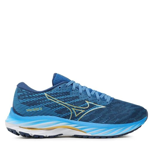 Chaussures Mizuno Wave Rider 26 J1GC220353 Snorkblue/Mpgold/Estblue 4 Chaussures Mizuno Wave Rider 26 J1GC220353 Snorkblue/Mpgold/Estblue – Image 2