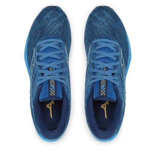 Chaussures Mizuno Wave Rider 26 J1GC220353 Snorkblue/Mpgold/Estblue 7 Chaussures Mizuno Wave Rider 26 J1GC220353 Snorkblue/Mpgold/Estblue – Image 5