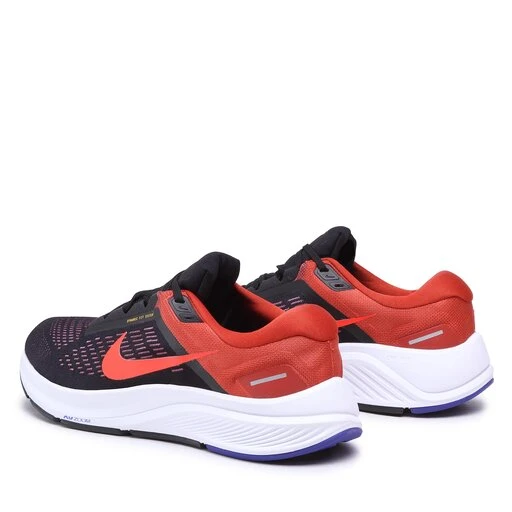 Chaussures Nike Air Zoom Structure 24 DA8535 006 Black/Bright Crimson/Cinnabar 5 Chaussures Nike Air Zoom Structure 24 DA8535 006 Black/Bright Crimson/Cinnabar – Image 3