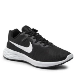 Chaussures Nike Revolution 6 Flyease Nn DC8992 003 Black/White/Iron Grey