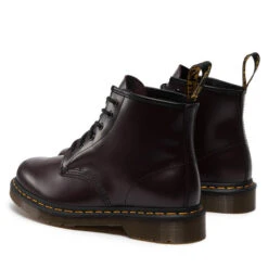 Chaussures Rangers Dr. Martens 101 Ys 27282626 Burgundy -Chaussure Soldes Boutique chaussures rangers dr martens 101 ys 27282626 burgundy 3