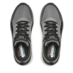 Chaussures Skechers D'Lux Walker 232363/BKCC Black/Charcoal 11 Chaussures Skechers D'Lux Walker 232363/BKCC Black/Charcoal -Chaussure Soldes Boutique chaussures skechers dlux walker 232363 bkcc black charcoal 4