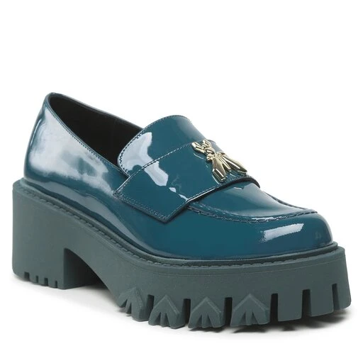 Chunky Loafers Patrizia Pepe 8Z0009/L057-G536 Cedar Velvet 3 Chunky Loafers Patrizia Pepe 8Z0009/L057-G536 Cedar Velvet