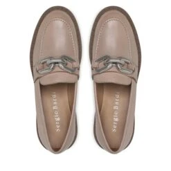 Chunky Loafers Sergio Bardi WB-B1001-01SB Beige -Chaussure Soldes Boutique chunky loafers sergio bardi wb b1001 01sb beige 4