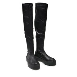 Cuissardes Steve Madden Esmee SM11001585-02002-001 Black 13 Cuissardes Steve Madden Esmee SM11001585-02002-001 Black -Chaussure Soldes Boutique cuissardes steve madden esmee sm11001585 02002 001 black 5