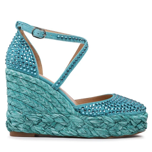 Espadrilles Alma En Pena V23500 Suede Turquoise 4 Espadrilles Alma En Pena V23500 Suede Turquoise – Image 2