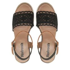 Espadrilles Refresh 170701 Black 11 Espadrilles Refresh 170701 Black -Chaussure Soldes Boutique espadrilles refresh 170701 black 4