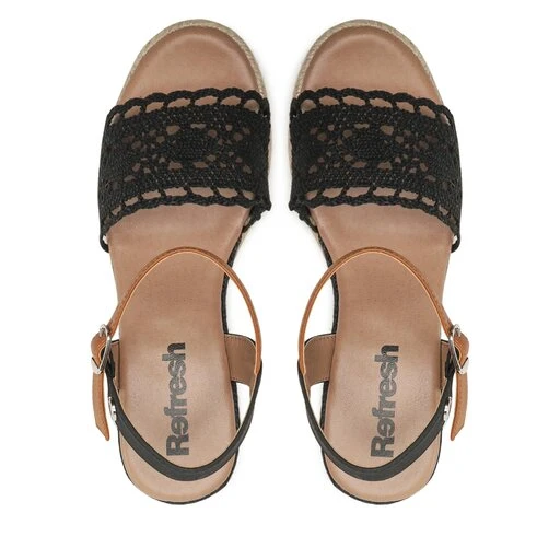 Espadrilles Refresh 170701 Black 7 Espadrilles Refresh 170701 Black – Image 5