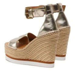 Espadrilles See By Chloé SB26152 Light Gold 056 8 Espadrilles See By Chloé SB26152 Light Gold 056 -Chaussure Soldes Boutique espadrilles see by chloe sb26152 light gold 056 2