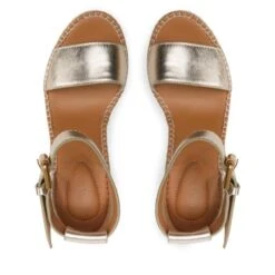 Espadrilles See By Chloé SB26152 Light Gold 056 9 Espadrilles See By Chloé SB26152 Light Gold 056 -Chaussure Soldes Boutique espadrilles see by chloe sb26152 light gold 056 3