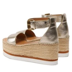 Espadrilles See By Chloé SB32201A Light Gold 056 8 Espadrilles See By Chloé SB32201A Light Gold 056 -Chaussure Soldes Boutique espadrilles see by chloe sb32201a light gold 056 2
