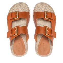 Espadrilles See By Chloé SB38141A Light/Pastel Brown -Chaussure Soldes Boutique espadrilles see by chloe sb38141a light pastel brown 3