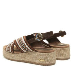 Espadrilles Wrangler Kim Moonlight WL31571A Brown 028 -Chaussure Soldes Boutique espadrilles wrangler kim moonlight wl31571a brown 028 2