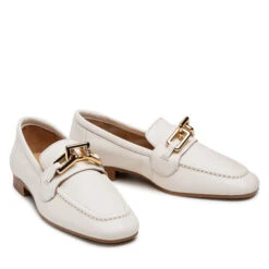 Loafers Badura 7307 White -Chaussure Soldes Boutique loafers badura 7307 white 4