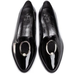 Loafers Karino 3289/090-P Czarny/Lakier -Chaussure Soldes Boutique loafers karino 3289 090 p czarny lakier 4