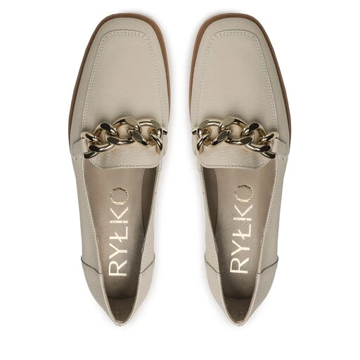 Loafers Ryłko F1R14 Kremowy 6NJ 7 Loafers Ryłko F1R14 Kremowy 6NJ – Image 5