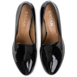 Loafers Sagan 3705 Czarny Lakier -Chaussure Soldes Boutique loafers sagan 3705 czarny lakier 4