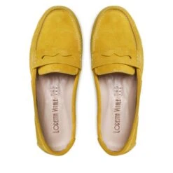 Mocassins Loretta Vitale 256 S.Yellow 11 Mocassins Loretta Vitale 256 S.Yellow -Chaussure Soldes Boutique mocassins loretta vitale 256 s yellow 4