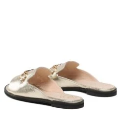 Mules / Sandales De Bain Baldowski D04323-621-006 Skóra Platyna Złota -Chaussure Soldes Boutique mules sandales de bain baldowski d04323 621 006 skora platyna zlota 2