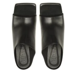 Mules / Sandales De Bain Bianco 11200121 Black -Chaussure Soldes Boutique mules sandales de bain bianco 11200121 black 3