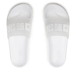 Mules / Sandales De Bain Big Star Shoes FF274A701 White -Chaussure Soldes Boutique mules sandales de bain big star shoes ff274a701 white 4