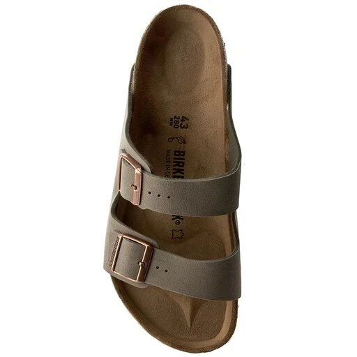 Mules / Sandales De Bain Birkenstock Arizona 0151211 Stone 7 Mules / Sandales De Bain Birkenstock Arizona 0151211 Stone – Image 5