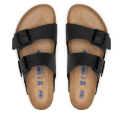 Mules / Sandales De Bain Birkenstock Arizona 551251 Schwarz -Chaussure Soldes Boutique mules sandales de bain birkenstock arizona 551251 schwarz 5