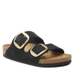 Mules / Sandales De Bain Birkenstock Arizona Big Buckle 1023239 Black