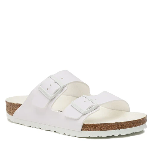 Mules / Sandales De Bain Birkenstock Arizona Bs 1019061 White 3 Mules / Sandales De Bain Birkenstock Arizona Bs 1019061 White