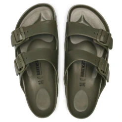 Mules / Sandales De Bain Birkenstock Arizona Eva 1019094 Khaki -Chaussure Soldes Boutique mules sandales de bain birkenstock arizona eva 1019094 khaki 5