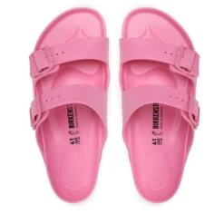 Mules / Sandales De Bain Birkenstock Arizona Eva 1024519 Candy Pink -Chaussure Soldes Boutique mules sandales de bain birkenstock arizona eva 1024519 candy pink 4
