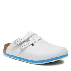 Mules / Sandales De Bain Birkenstock Kay Prof 582624 White