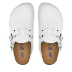 Mules / Sandales De Bain Birkenstock Kay Prof 582624 White -Chaussure Soldes Boutique mules sandales de bain birkenstock kay prof 582624 white 4