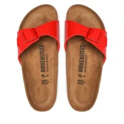 Mules / Sandales De Bain Birkenstock Madrid 1024111 Patent Cherry 11 Mules / Sandales De Bain Birkenstock Madrid 1024111 Patent Cherry -Chaussure Soldes Boutique mules sandales de bain birkenstock madrid 1024111 patent cherry 4