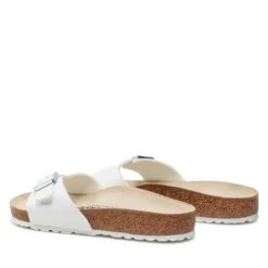 Mules / Sandales De Bain Birkenstock Madrid Bs 40731 White 9 Mules / Sandales De Bain Birkenstock Madrid Bs 40731 White -Chaussure Soldes Boutique mules sandales de bain birkenstock madrid bs 40731 white 2