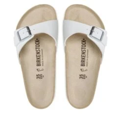 Mules / Sandales De Bain Birkenstock Madrid Bs 40731 White 11 Mules / Sandales De Bain Birkenstock Madrid Bs 40731 White -Chaussure Soldes Boutique mules sandales de bain birkenstock madrid bs 40731 white 4