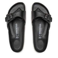 Mules / Sandales De Bain Birkenstock Madrit 0128163 Black 13 Mules / Sandales De Bain Birkenstock Madrit 0128163 Black -Chaussure Soldes Boutique mules sandales de bain birkenstock madrit 0128163 black 5