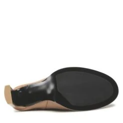 Mules / Sandales De Bain Calvin Klein Curved Stil Mule 80 HW0HW01542 Safari Canvas RBC -Chaussure Soldes Boutique mules sandales de bain calvin klein curved stil mule 80 hw0hw01542 safari canvas rbc 3