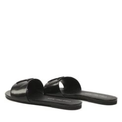 Mules / Sandales De Bain Calvin Klein Jeans Flat Sandal Slide Hw YW0YW00952 Black BDS -Chaussure Soldes Boutique mules sandales de bain calvin klein jeans flat sandal slide hw yw0yw00952 black bds 2