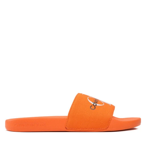 Mules / Sandales De Bain Calvin Klein Jeans Slide Monogram Co YM0YM00061 Firecracker 0JG 4 Mules / Sandales De Bain Calvin Klein Jeans Slide Monogram Co YM0YM00061 Firecracker 0JG – Image 2