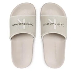 Mules / Sandales De Bain Calvin Klein Jeans Slide Monogram Tpu YW0YW00585 09K -Chaussure Soldes Boutique mules sandales de bain calvin klein jeans slide monogram tpu yw0yw00585 09k 4