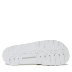 Mules / Sandales De Bain Calvin Klein Jeans Truck Slide Monogram Rubber M YM0YM00591 White YBR -Chaussure Soldes Boutique mules sandales de bain calvin klein jeans truck slide monogram rubber m ym0ym00591 white ybr 3
