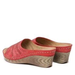 Mules / Sandales De Bain Clara Barson WSS20874-01 Red -Chaussure Soldes Boutique mules sandales de bain clara barson wss20874 01 red 2
