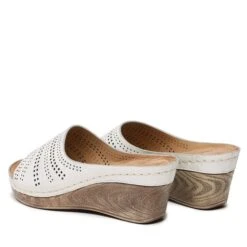 Mules / Sandales De Bain Clara Barson WSS20874-01 White -Chaussure Soldes Boutique mules sandales de bain clara barson wss20874 01 white 2