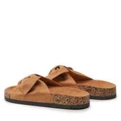 Mules / Sandales De Bain DeeZee WSLS19-02 Camel 9 Mules / Sandales De Bain DeeZee WSLS19-02 Camel -Chaussure Soldes Boutique mules sandales de bain deezee wsls19 02 camel 3 2