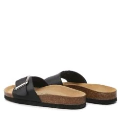 Mules / Sandales De Bain Dr. Brinkmann 700287-01 Schwarz -Chaussure Soldes Boutique mules sandales de bain dr brinkmann 700287 01 schwarz 2