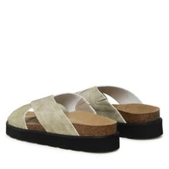 Mules / Sandales De Bain Dr. Brinkmann 700291 Grün -Chaussure Soldes Boutique mules sandales de bain dr brinkmann 700291 grun 2