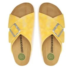 Mules / Sandales De Bain Dr. Brinkmann 700340 Gelb 06 -Chaussure Soldes Boutique mules sandales de bain dr brinkmann 700340 gelb 06 4